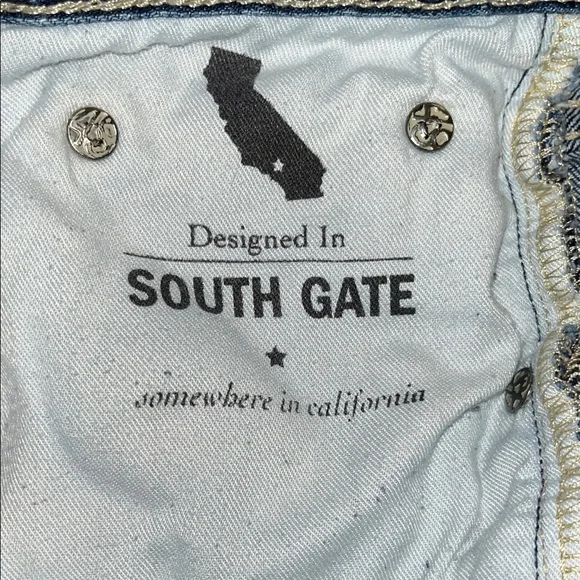 AG Adriano Goldschmied The Ex Boyfriend Slim Blue Denim Jeans Size 29 - Picture 10 of 16